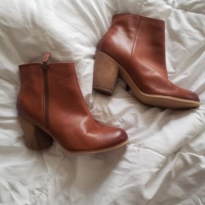 BP tan booties 8 1/2